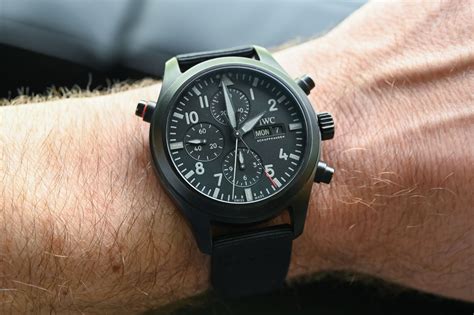 iwc pilot's watch double chronograph